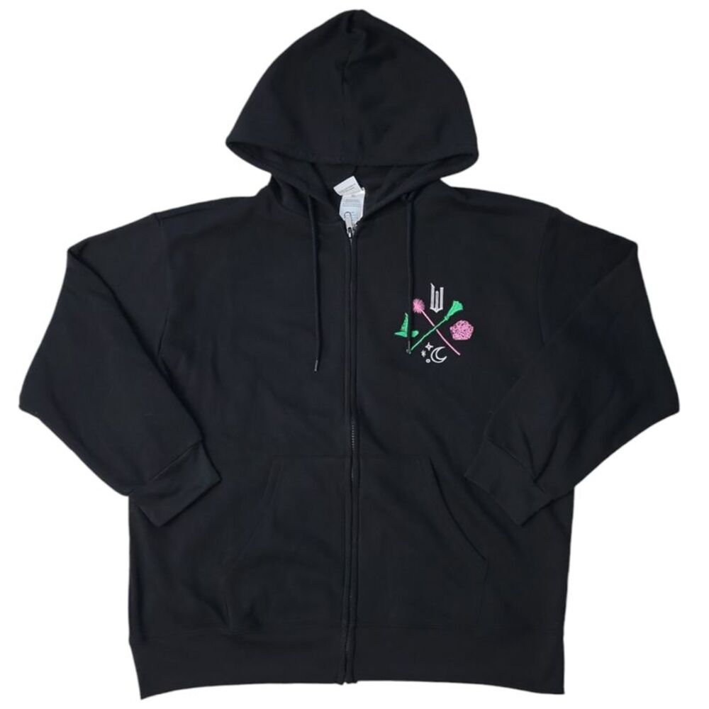 Women's Licensed Character Long Sleeve Fleece Lined Hoodie - Wicked